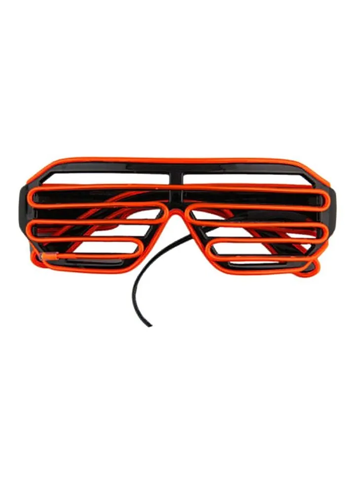 Rectangular Flashing LED Party Eyeglasses