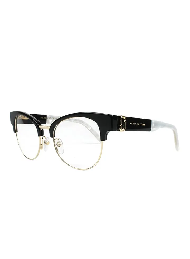 men Semi-Rimless Brow Line Eyeglass Frame MJ252-807-50