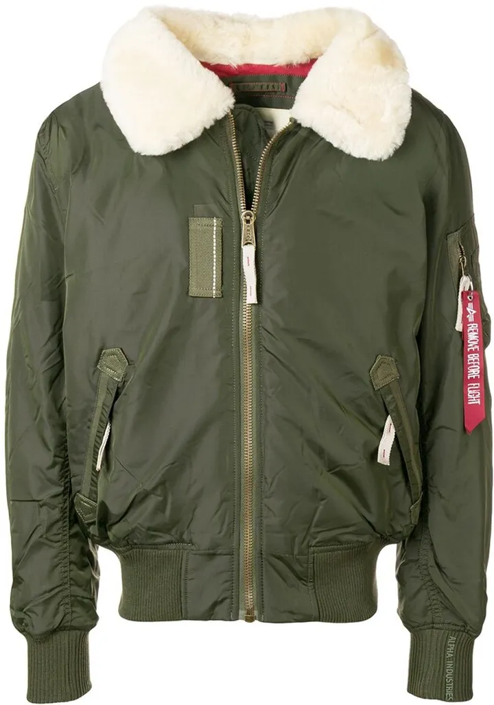 Shearling Bomber Jacket