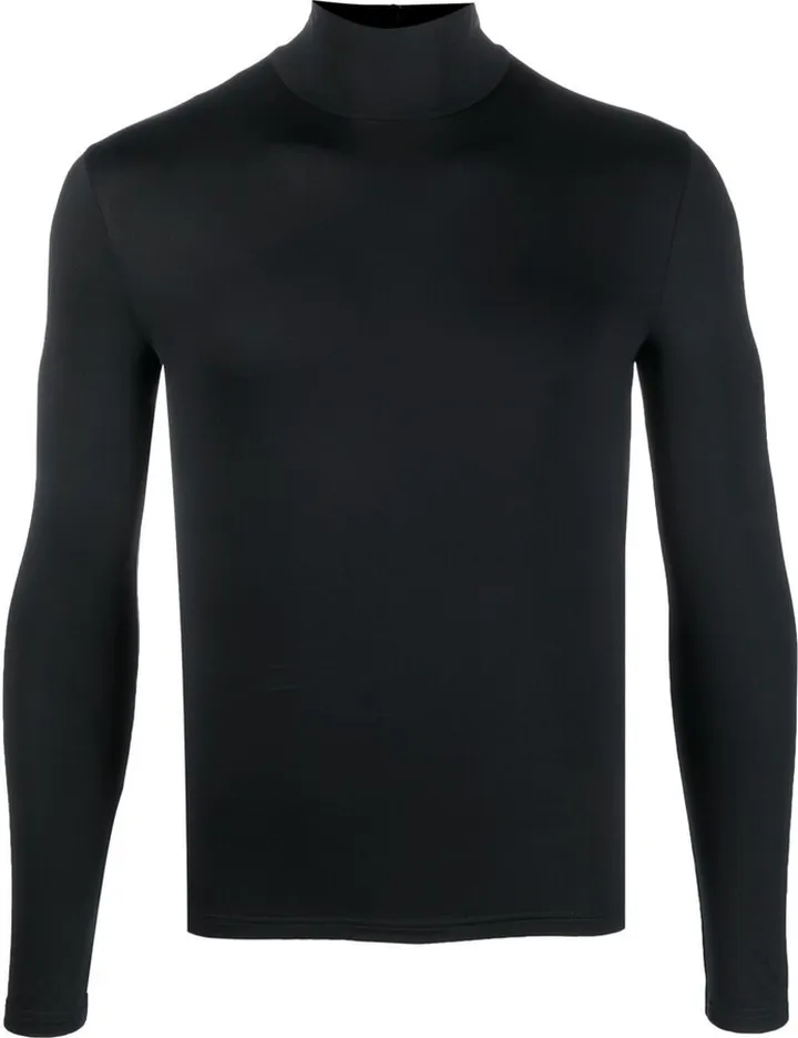 roll-neck long-sleeve T-shirt