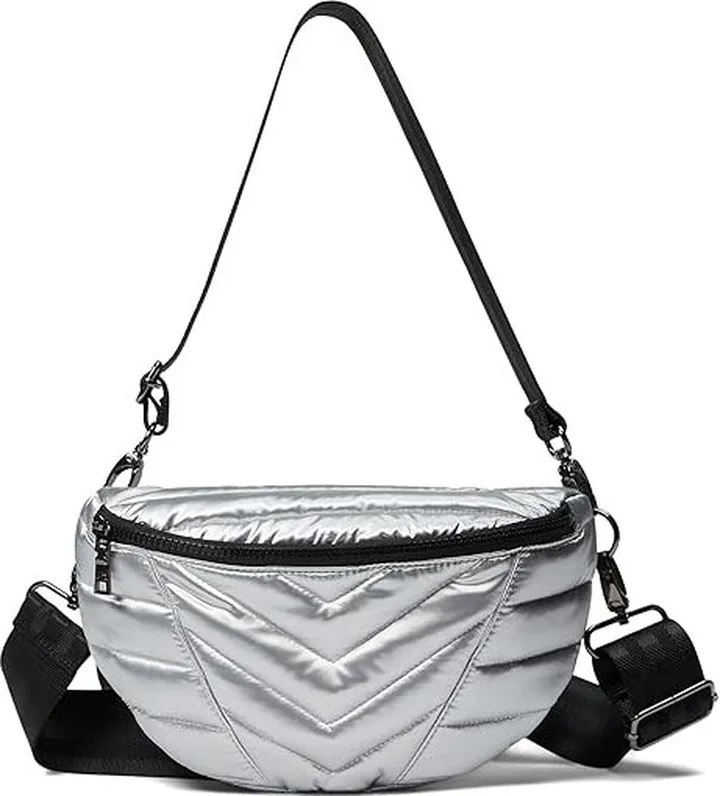 THINK ROYLN Little Runaway - Small (Silver Liquid) Handbags