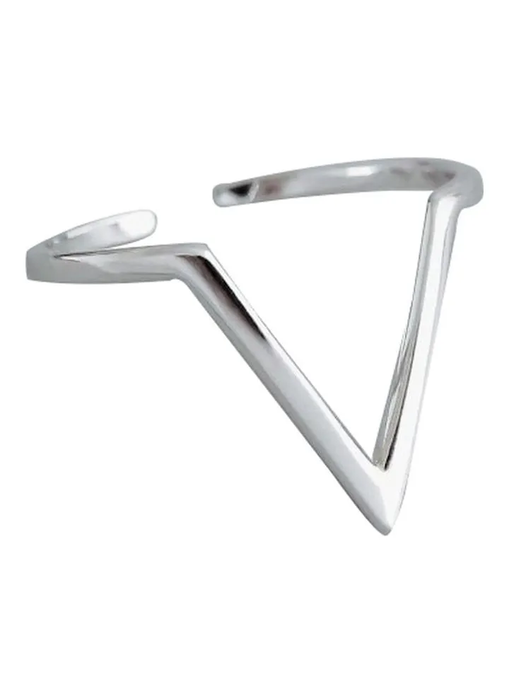 925 Sterling Silver Geometric Ring