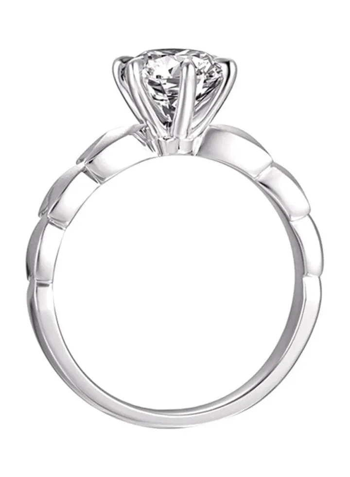 Rhinestone Studded Ring