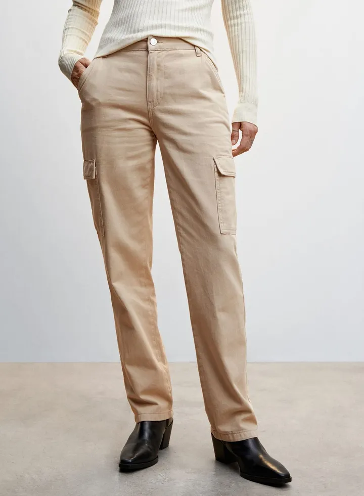 Pocket Detail Jeans