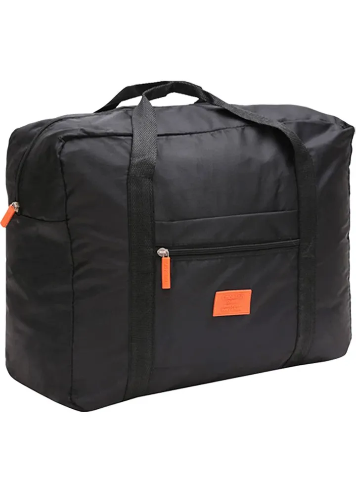 Travel Bag Storage Black Nylon Waterproof