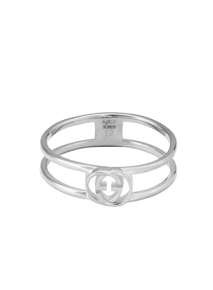 Gucci Interlocking G Ring 6mm
