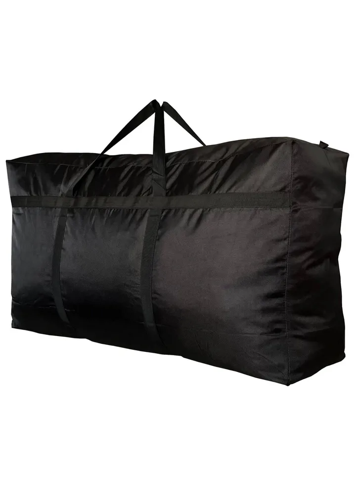 Extra Large Storage Duffle Bag for Travel, Black Oversized Giant Big Traveling Duffle Bag