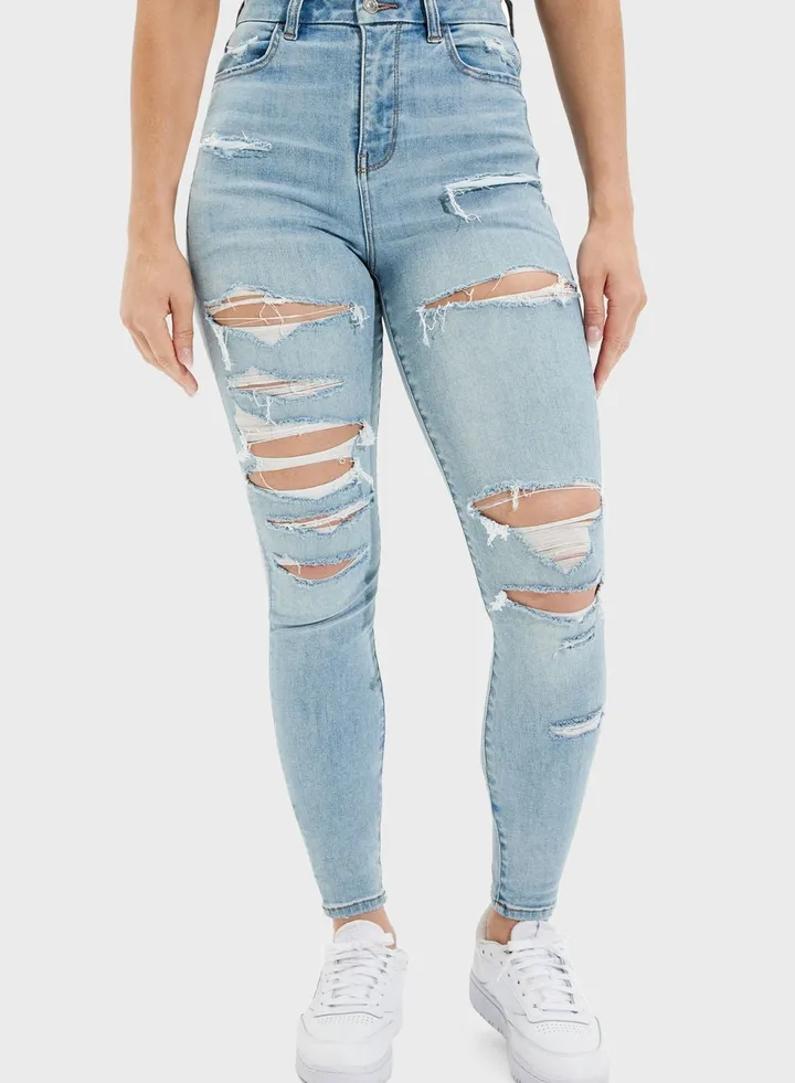 Ripped Skinny Jeans