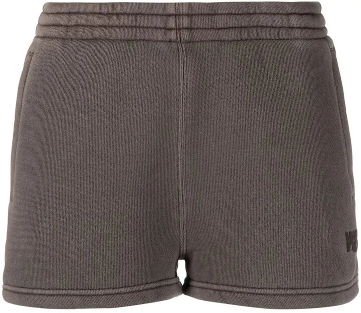 Cotton-Blend Track Shorts
