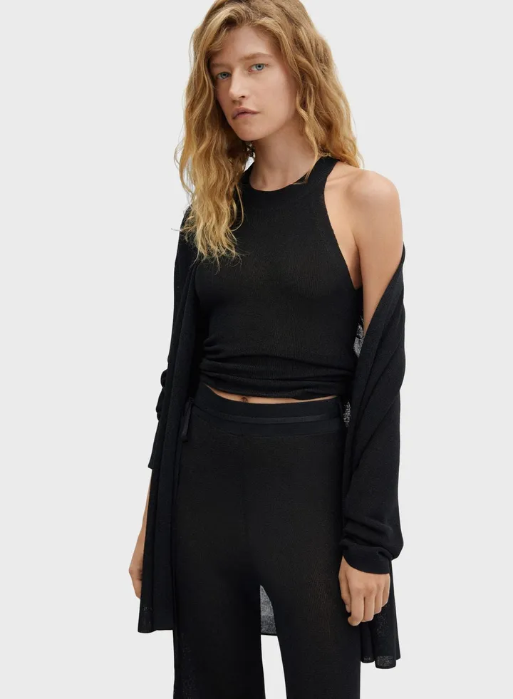 Crew Neck Crop Top