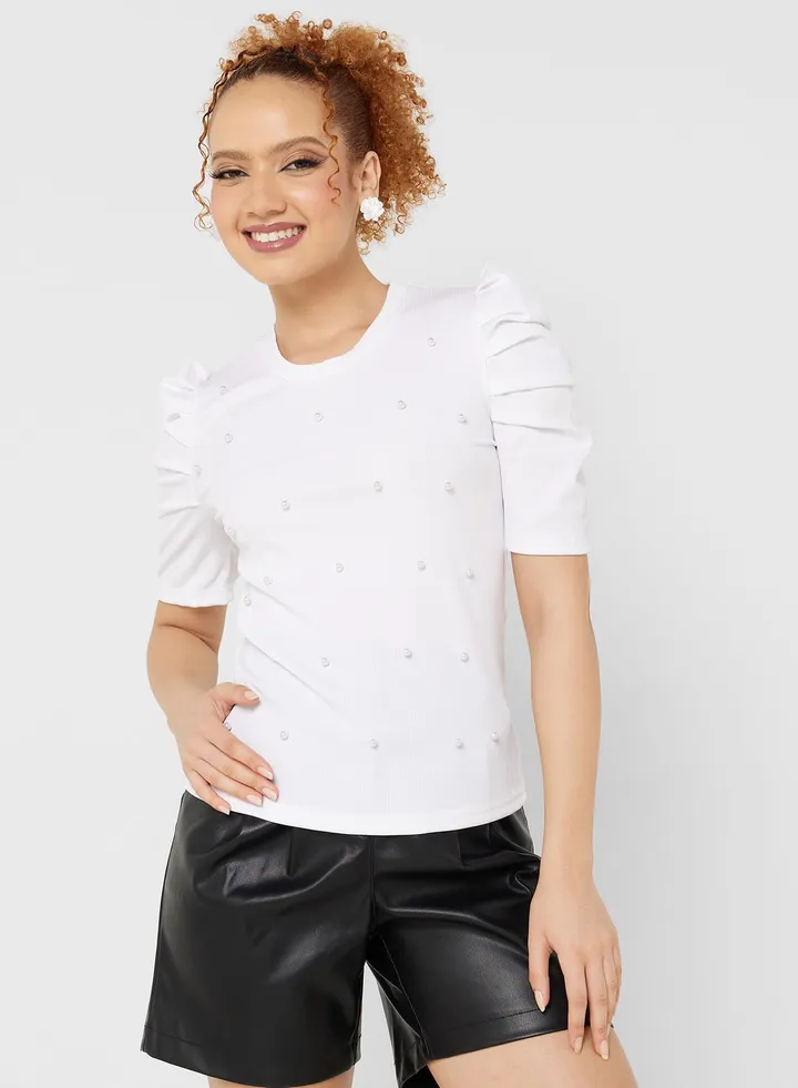 Urban Minx Puff Sleeve Top