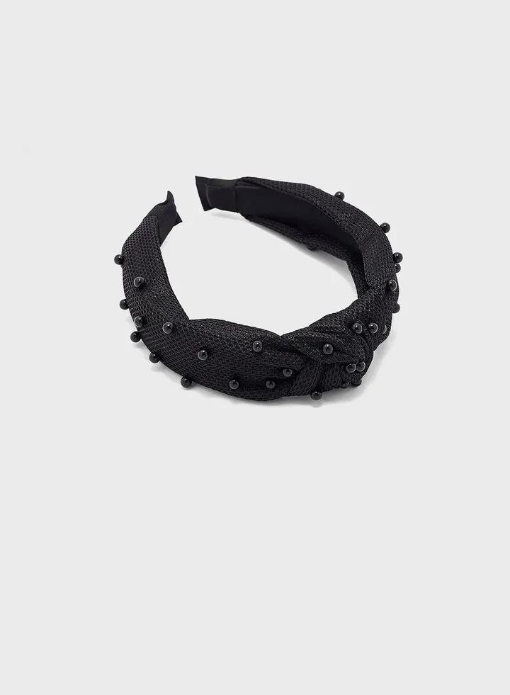Pearl Knotted Headband