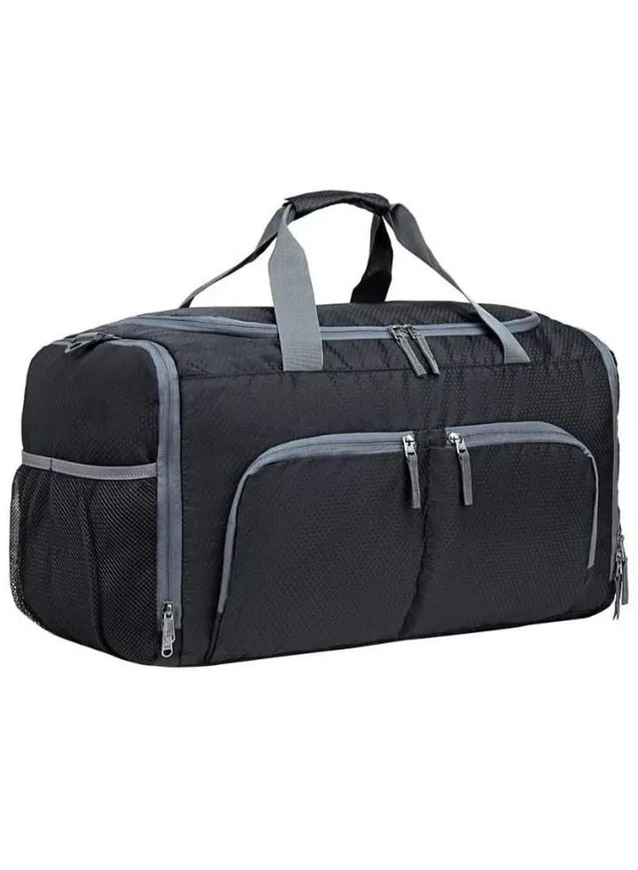 Sports Gym Duffel Bag Black/Grey
