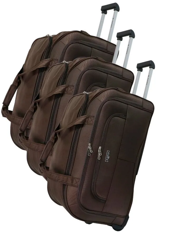 3 Piece Travel Luggage Duffel Bag Set