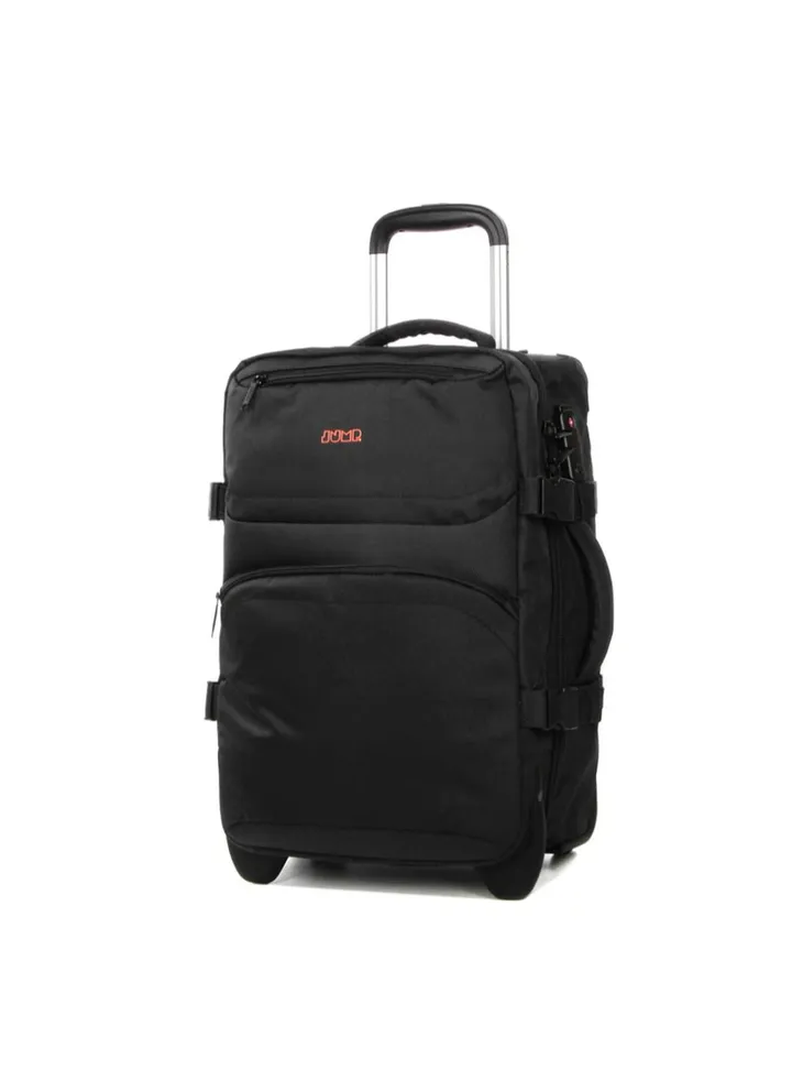 Moorea 2 Soft Cabin Rolling Duffel Trolley 2-wheels 50cm Black