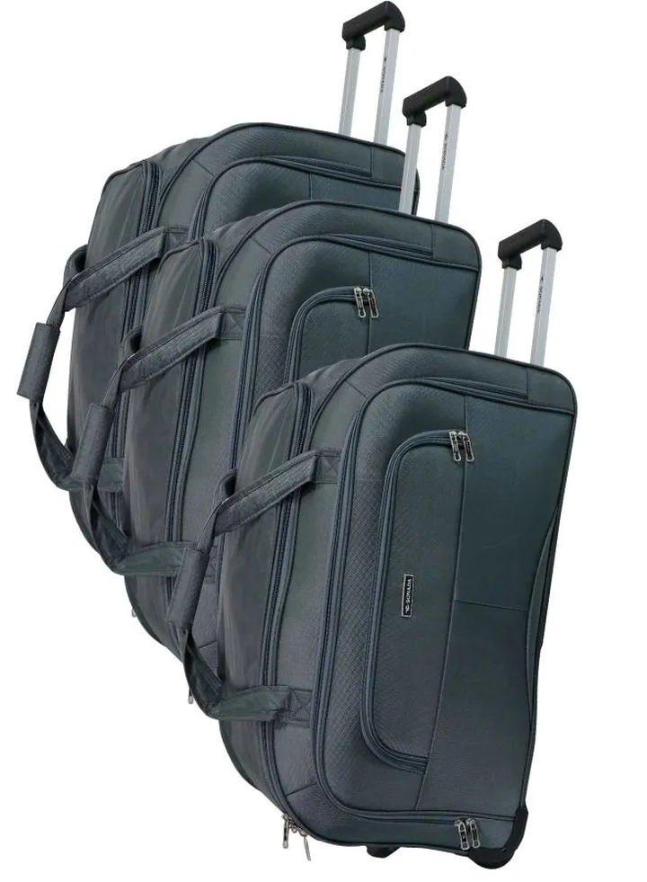 3 Piece Travel Luggage Duffel Bag Set