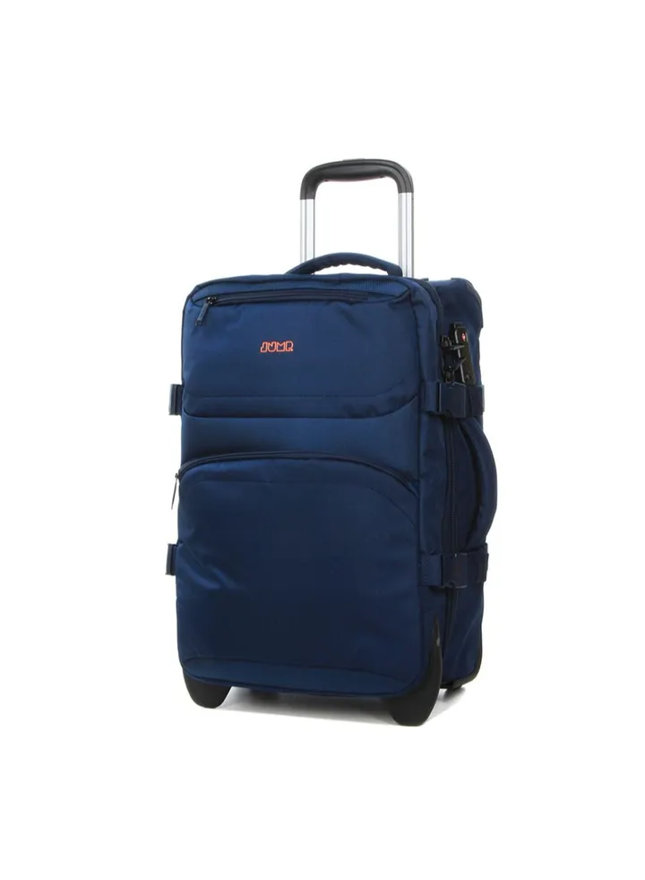 Moorea 2 Soft Cabin Rolling Duffel Trolley 2-wheels 50 cm Navy Blue