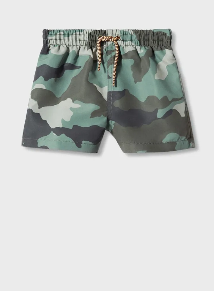 Kids Tie Dye Swim Shorts