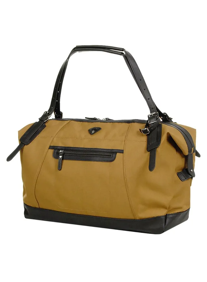 Cassis Shoulder Duffel Travel Bag Gingerbread