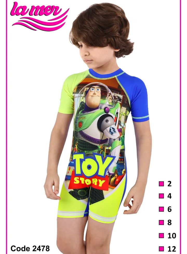 toy stroy character la Mer swimwear