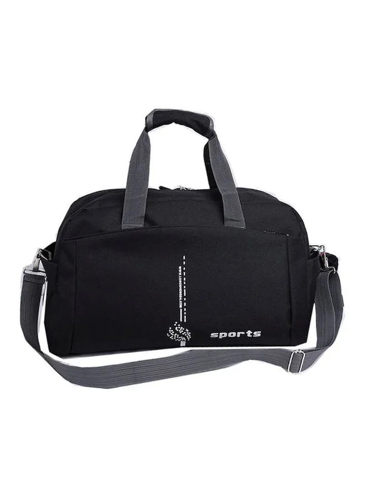 Solid Duffel Bag Black/Grey