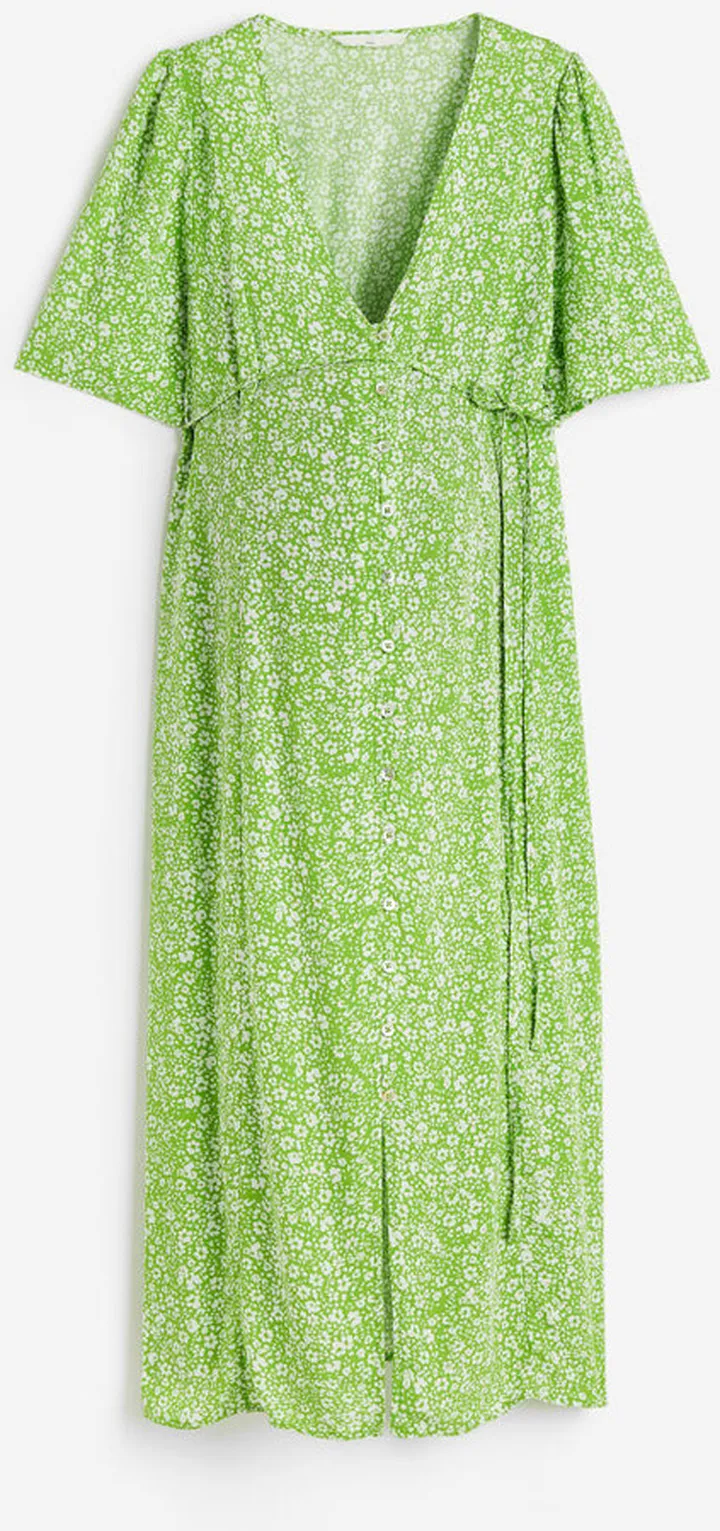 MAMA V-neck Dress