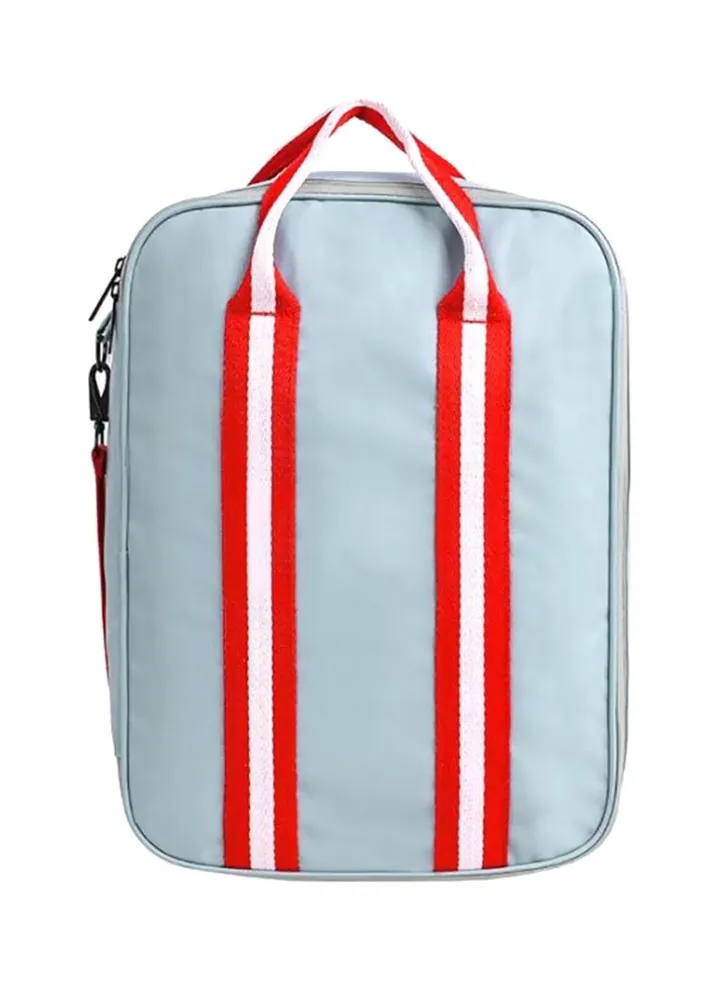 Waterproof Travel Bags Grey/Red