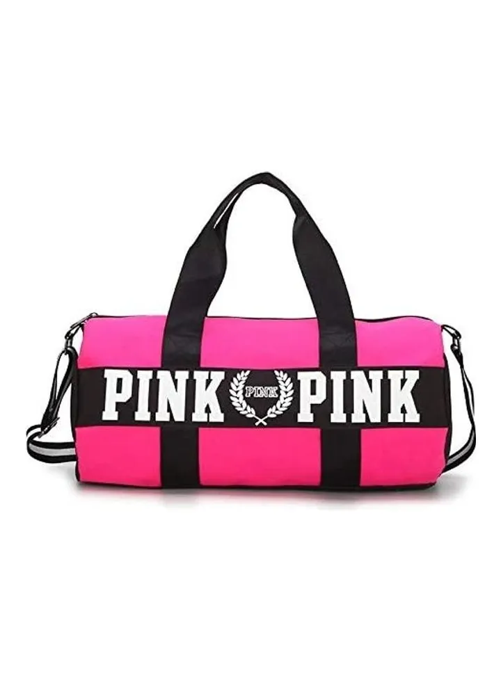 Lightweight Gym Bag Pink/White/Black
