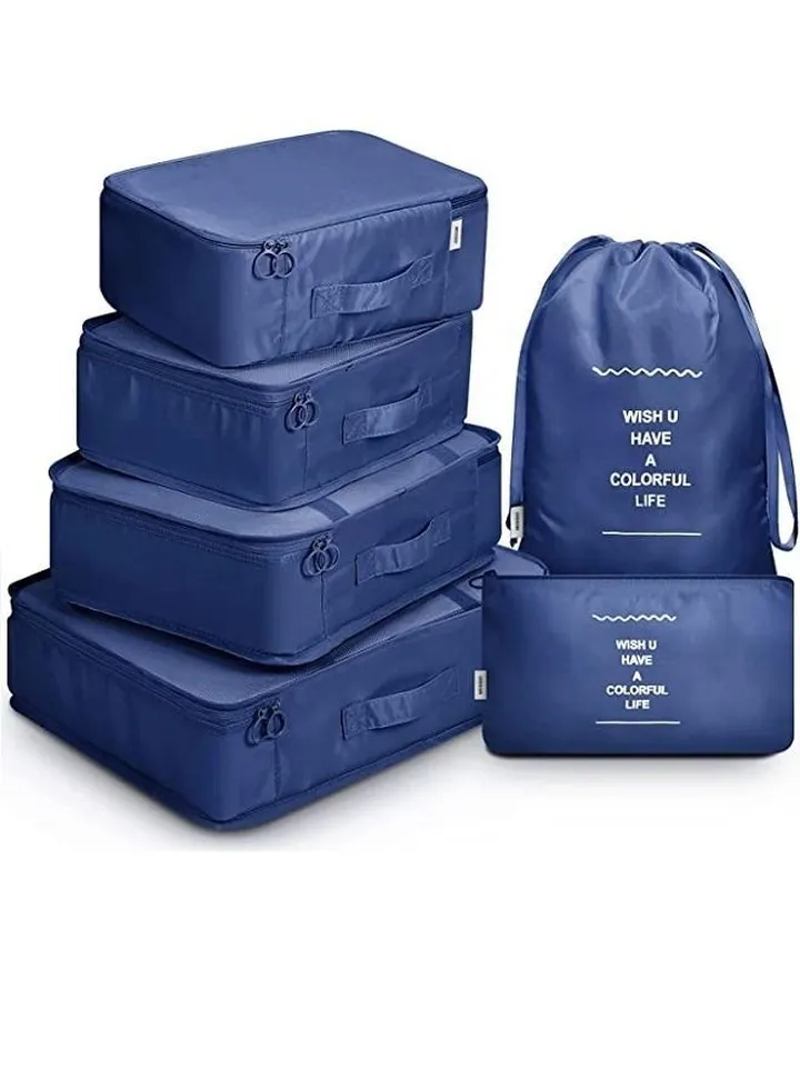 6-Piece Waterproof Luggage Set