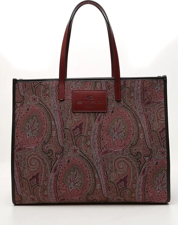 Paisley Patterned Tote Bag
