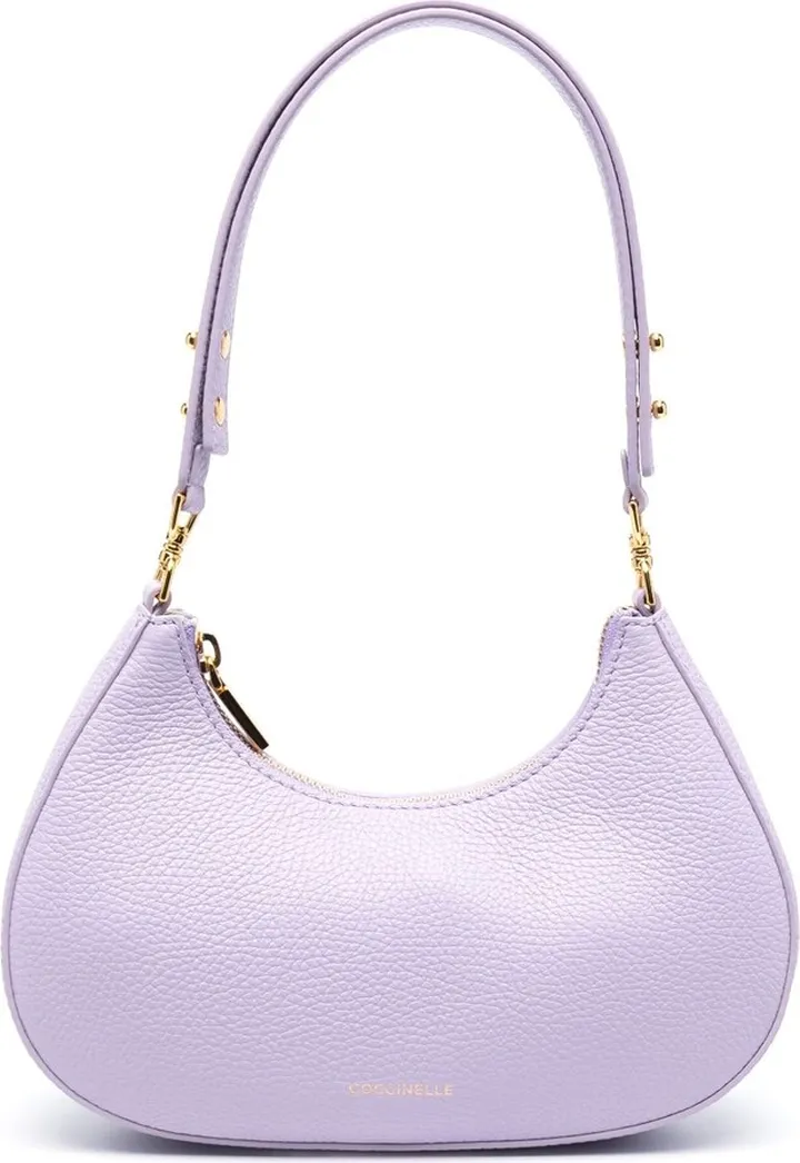mini Carrie leather shoulder bag