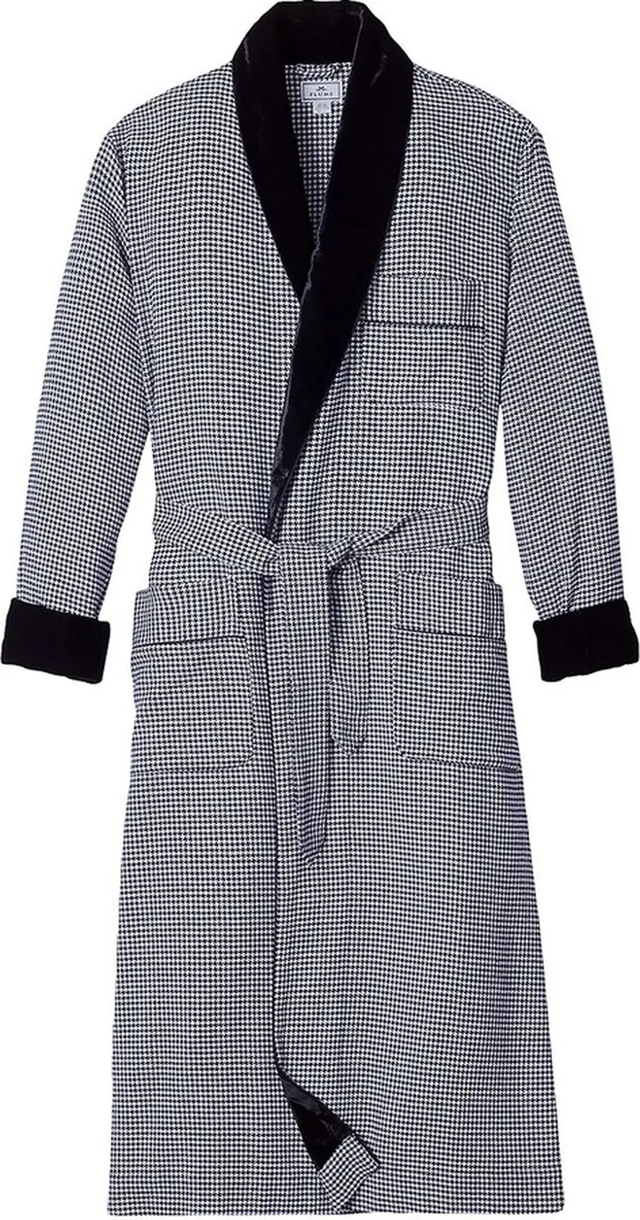 West End Houndstooth Robe