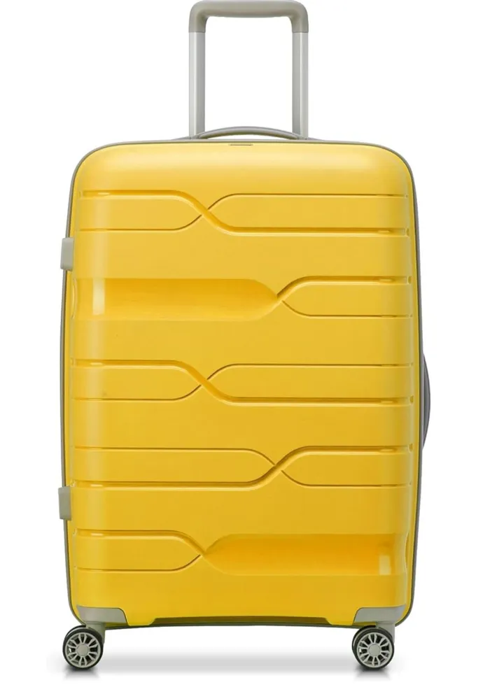 Best Travel Luggage Trolley Backpack Yellow Colour