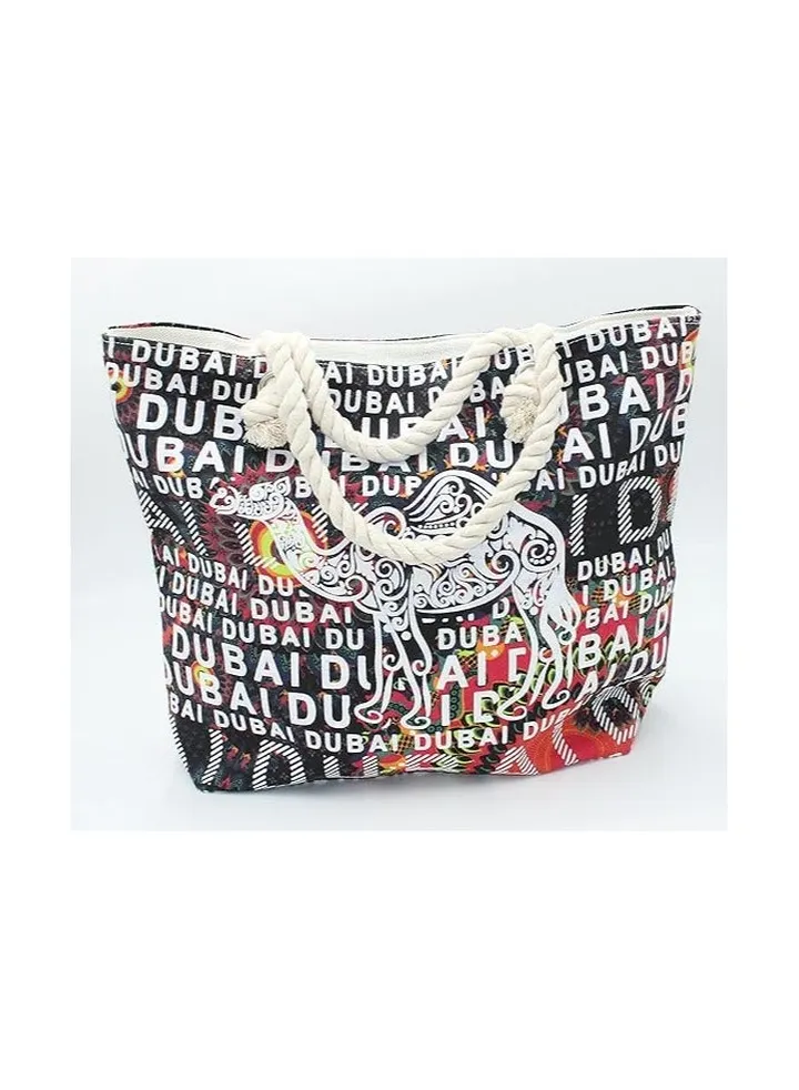 VIO Dubai Women's Casual Canvas Tote Bags Shoulder Handbag Travel Bag