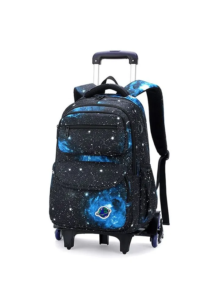 Boys Backpacks Kids' Luggage Wheeled Bags Kids Trolley School Bags Rolling Suitcase Durable Bookbag for Boys Girls Students