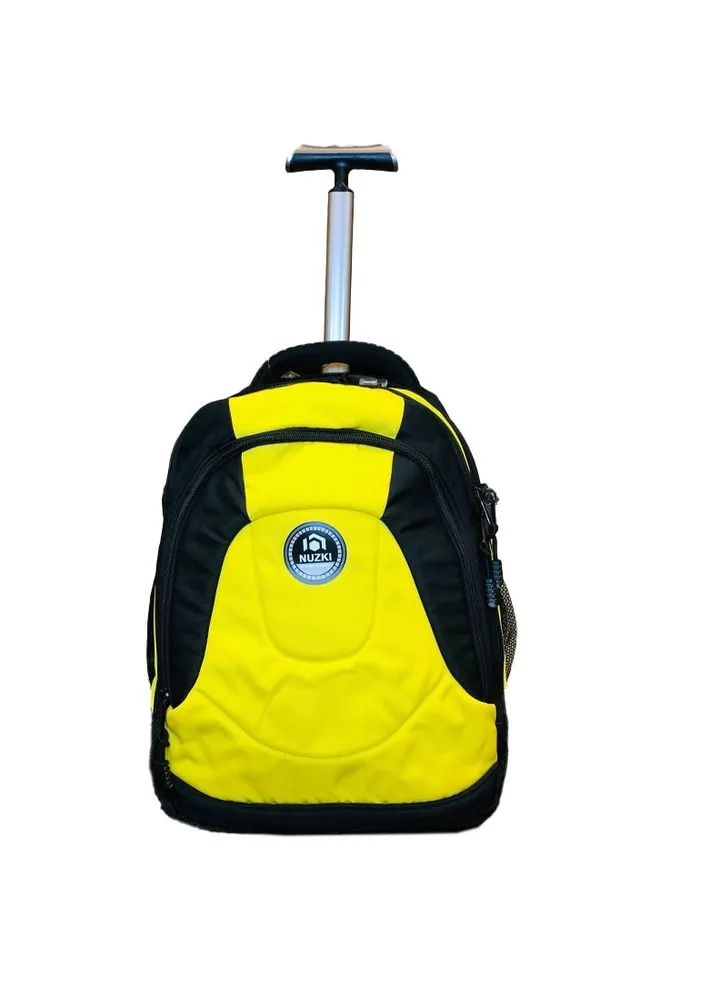 Trolley School Bag for Students - Multi-Functional Backpack with Wheels - Ideal School Bags for Girls and Boys - Travel-Friendly Trolley Luggage 17 inch