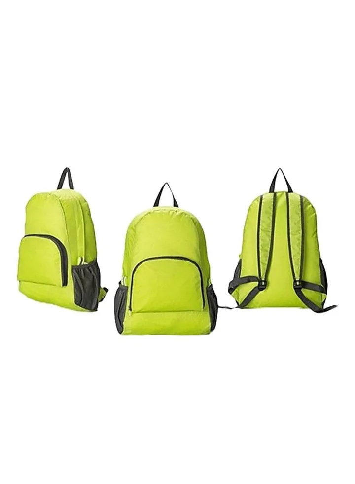 Foldable Travel Backpack Green