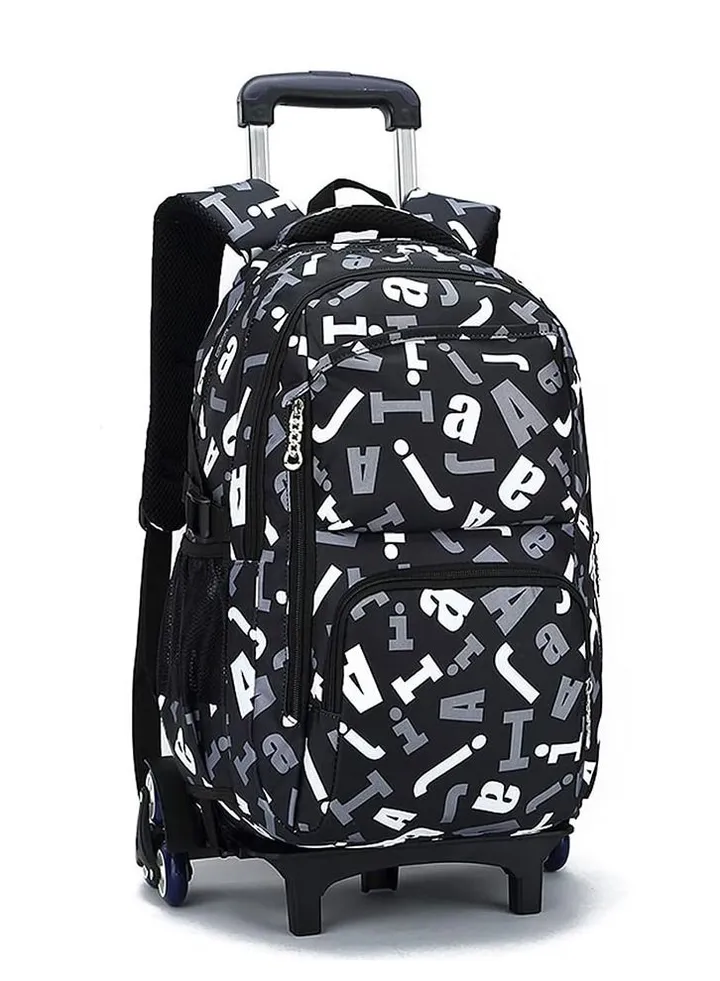 Student Backpacks,Kids Rolling Backpack Large Capacity Wheeled School Bags Students Trolley Daypack Elementary Durable Bookbag School Rolling Bag for Boys and Girls