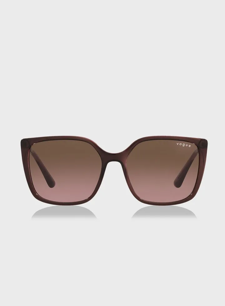0Vo5353S Oversized Sunglasses