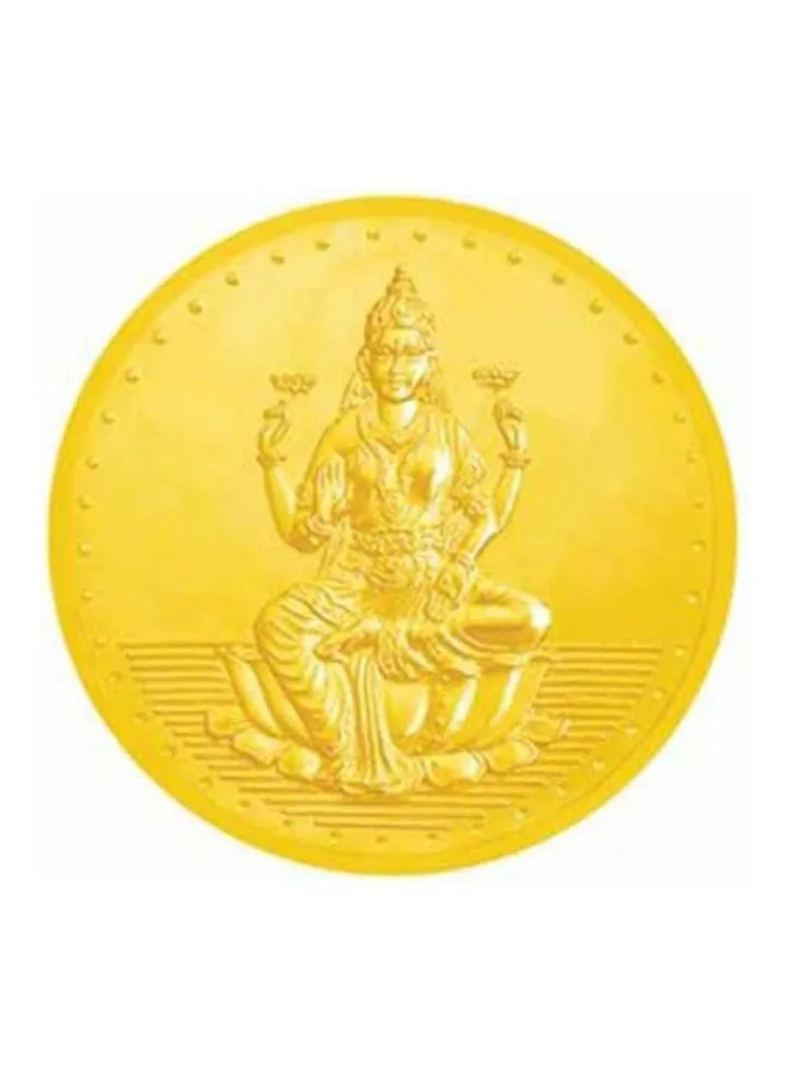 24 Karat 999 Pure Gold Coin Laxmi 2g