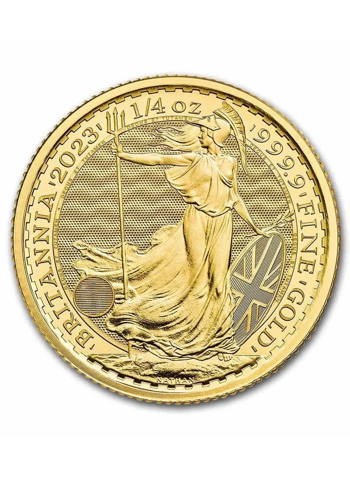 Britannia Gold 1/4 oz Coin 9999 Carat