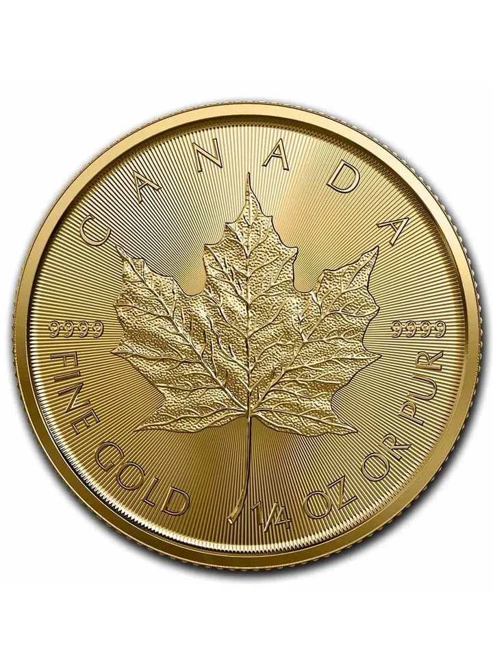 Canada Maple Leaf Gold 1/4 oz Coin 9999 Carat