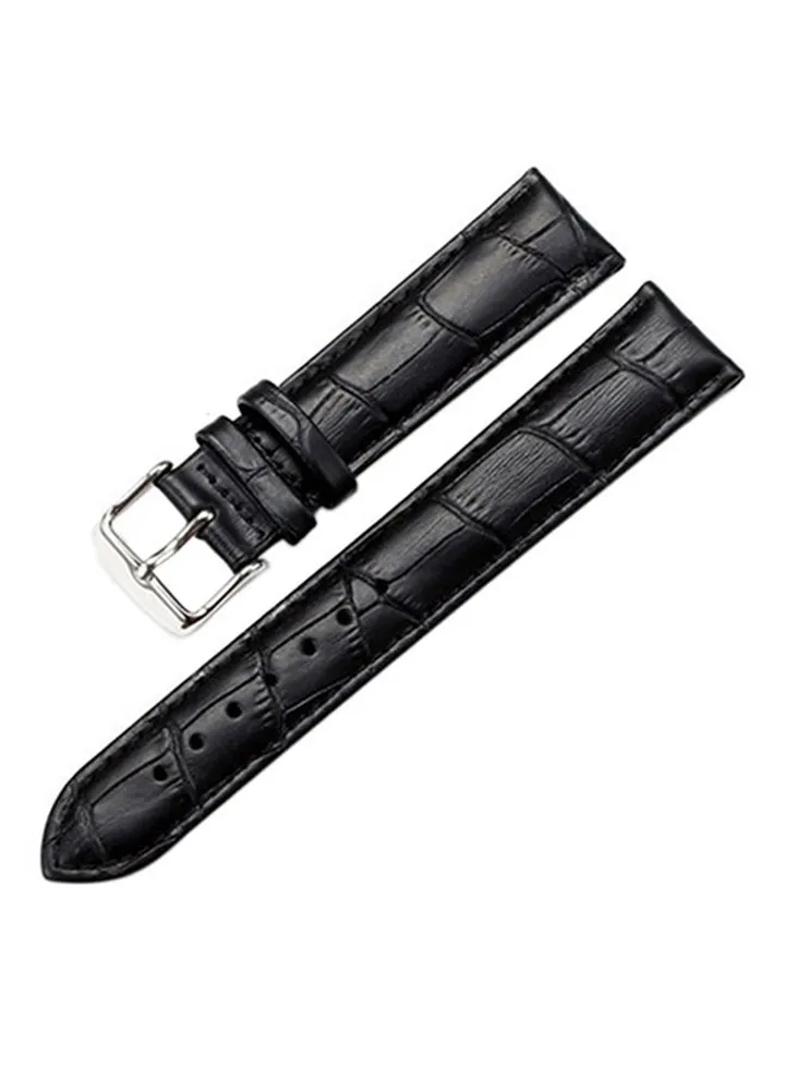 Faux Leather Watch Band