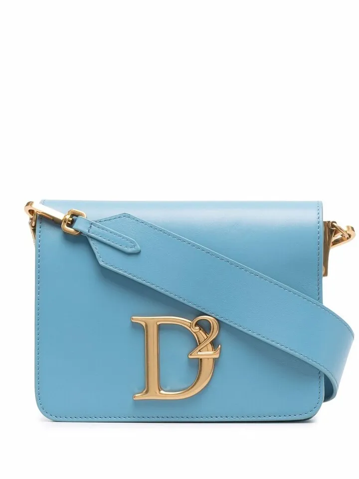 Logo-Plaque Crossbody Bag