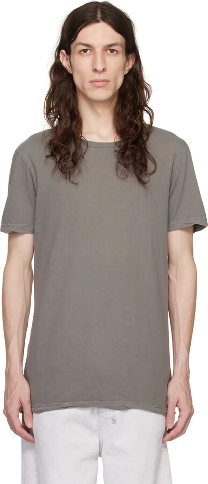 Ksubi Gray Seeing Lines T-Shirt