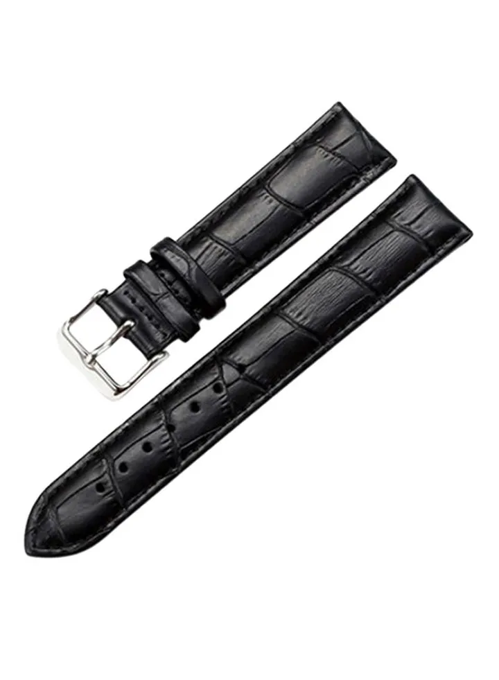 Faux Leather Watch Strap