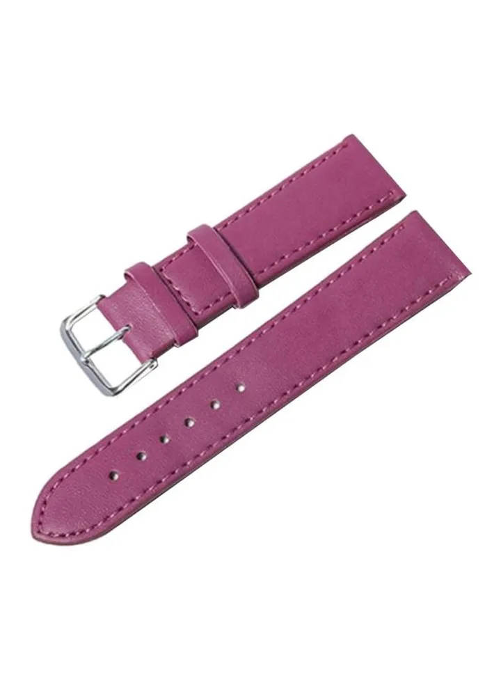 Replacement Faux Leather Watch Strap
