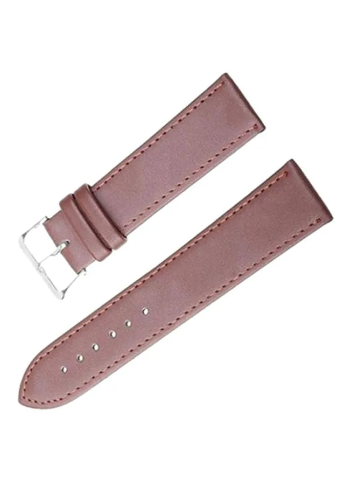 Faux Leather Watch Strap