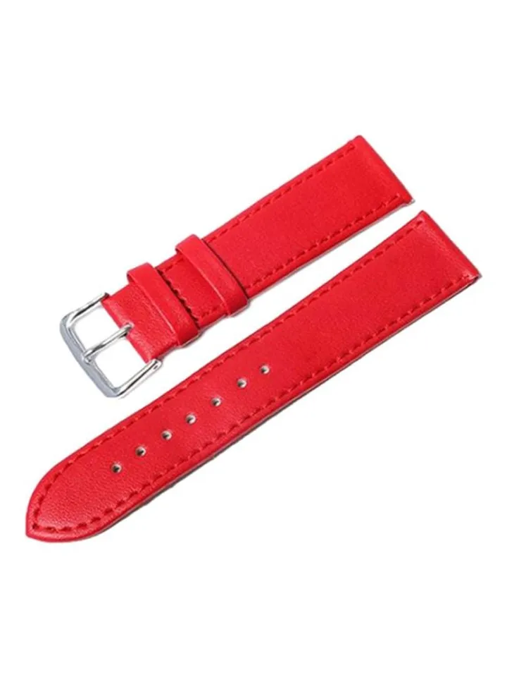 Faux Leather Watch Strap