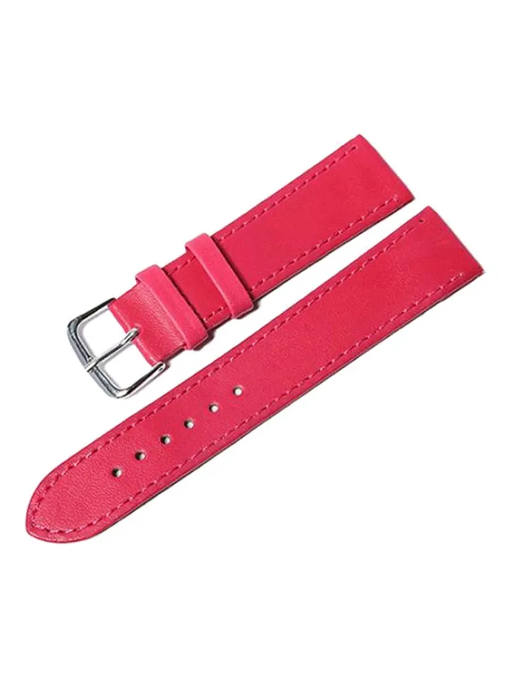 Universal Faux Leather Watch Strap